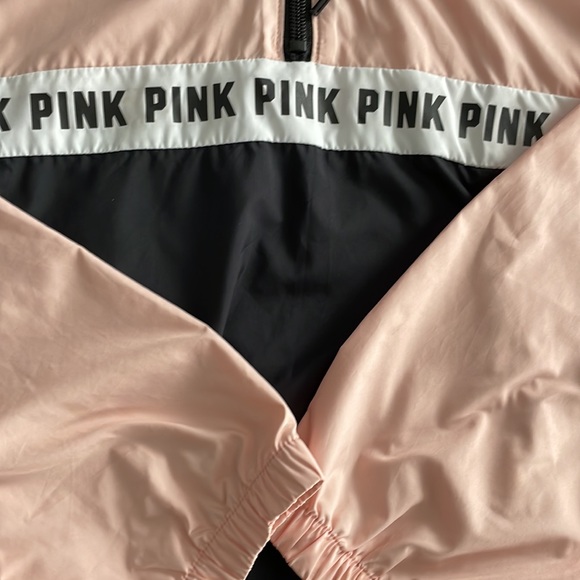 PINK Victoria Secret Anorak Windbreaker Jacket Sz Xs/S - Picture 5 of 9